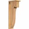 Ekena Millwork Del Monte Smooth Corbel w/Backplate, Western Red Cedar, 5 1/2"W x 10"D x 26"H COR06X10X26DEL01SWR - alternate 1